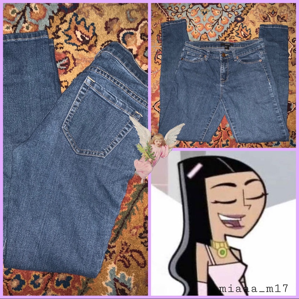 Forever 21 size 26 blue jeans